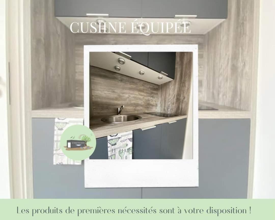 Studio De Jardin "Le Temps D Une Pause" Jusqu'A 4 Personnes En Face Du Beaujolais - Climatisation Et Borne Recharge Vehicule Electrique Montmerle-sur-Saone Экстерьер фото