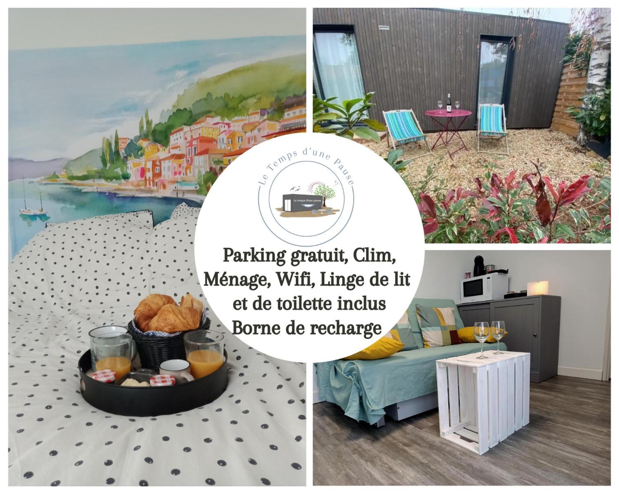 Studio De Jardin "Le Temps D Une Pause" Jusqu'A 4 Personnes En Face Du Beaujolais - Climatisation Et Borne Recharge Vehicule Electrique Montmerle-sur-Saone Экстерьер фото